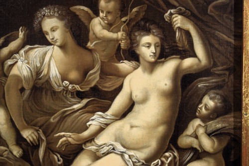 Antiquités - Les 4 saisons - attribué à Francesco Gessi (1588-1649)